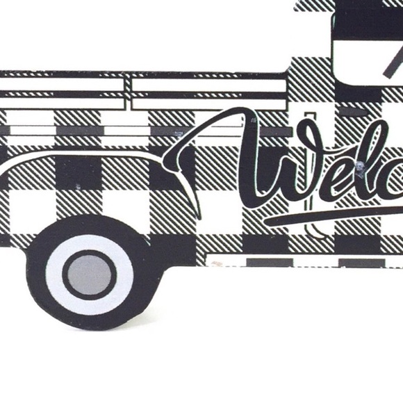 Welcome Home Shabby Chic Truck Shelf Decor NEW - Picture 7 of 7